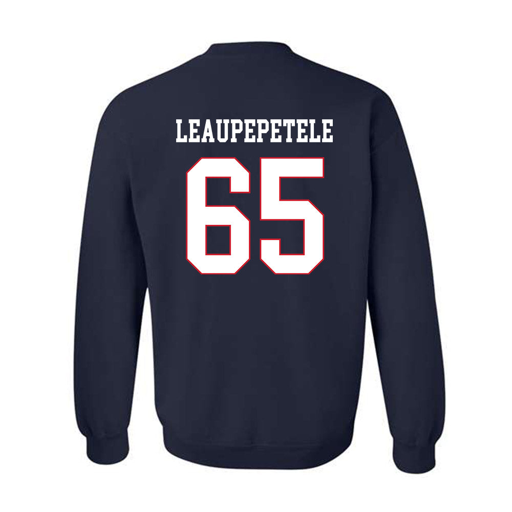 Fresno State - NCAA Football : Jonah Leaupepetele - Generic Shersey Crewneck Sweatshirt-1