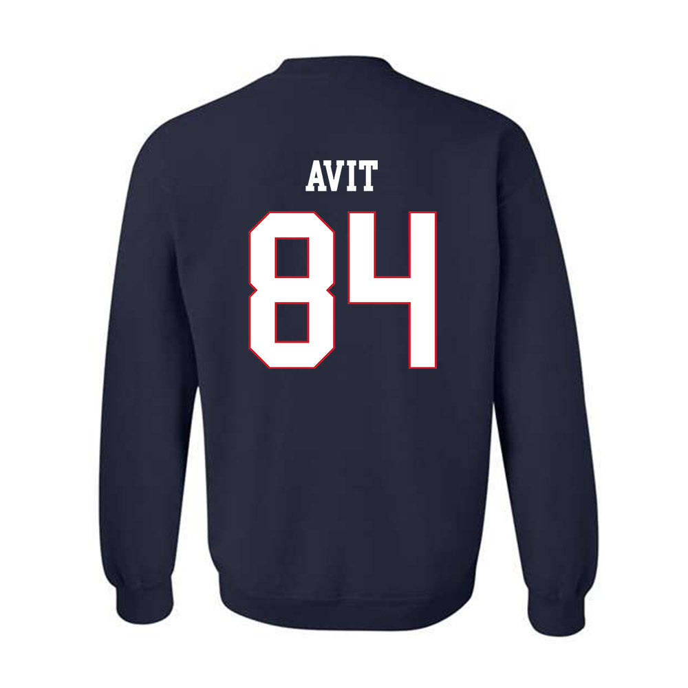 Fresno State - NCAA Football : Ezekiel Avit - Generic Shersey Crewneck Sweatshirt-1
