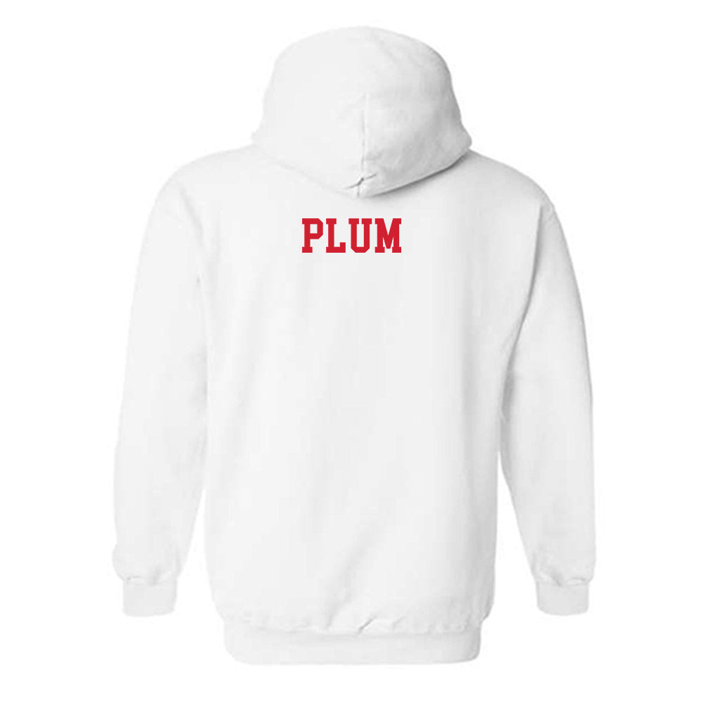 Fresno State - NCAA Equestrian : Eliza Plum - Generic Shersey Hooded Sweatshirt-1
