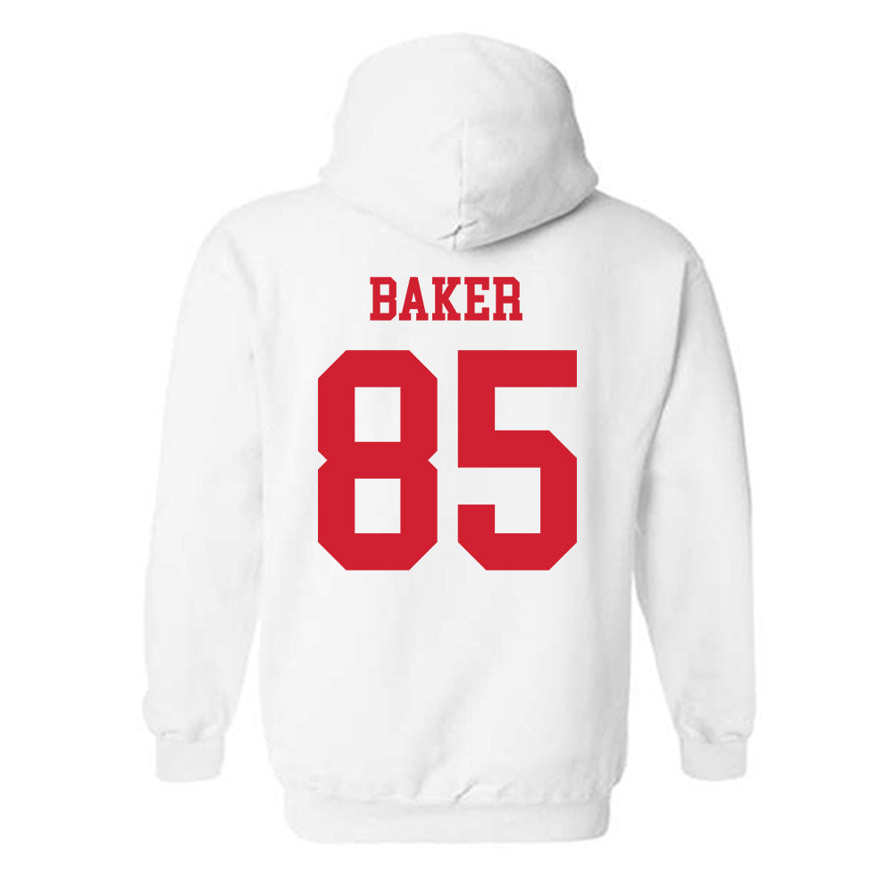Fresno State - NCAA Football : Solomon Baker - Generic Shersey Hooded Sweatshirt-1