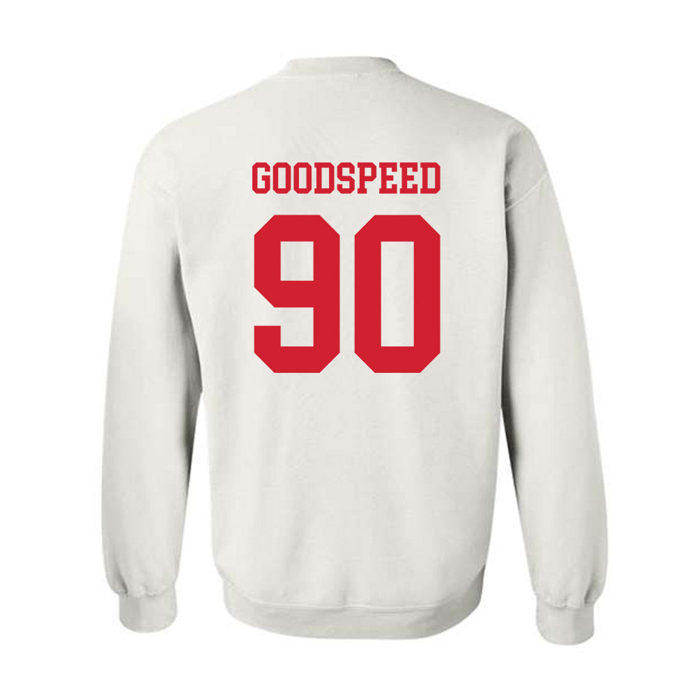 Fresno State - NCAA Football : Logan Goodspeed - Generic Shersey Crewneck Sweatshirt-1