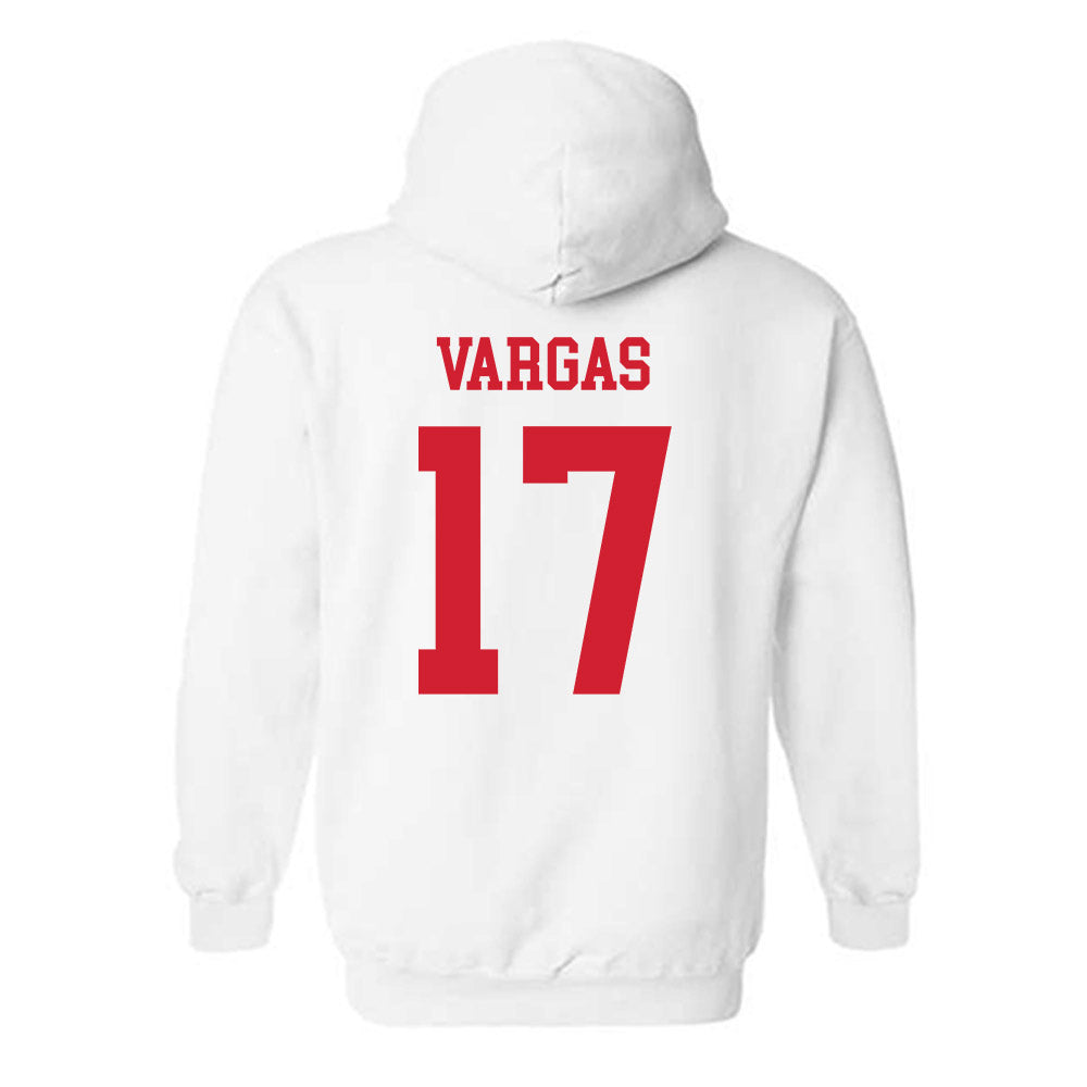 Fresno State - NCAA Softball : Gizella Vargas - Generic Shersey Hooded Sweatshirt-1