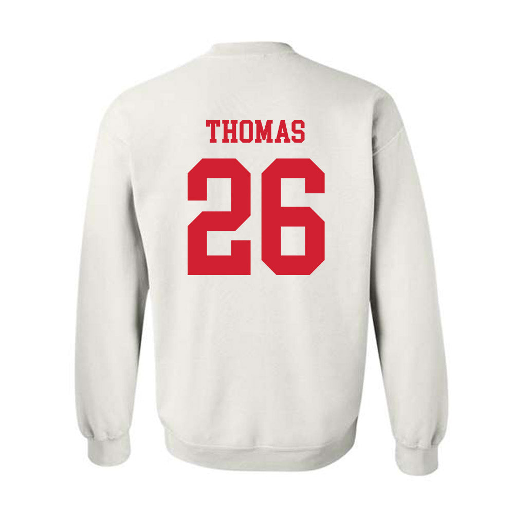 Fresno State - NCAA Football : Tim Thomas - Generic Shersey Crewneck Sweatshirt-1