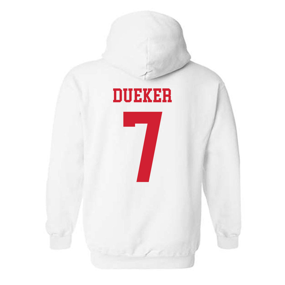 Fresno State - NCAA Women's Soccer : Lexi Dueker - Generic Shersey Hooded Sweatshirt-1