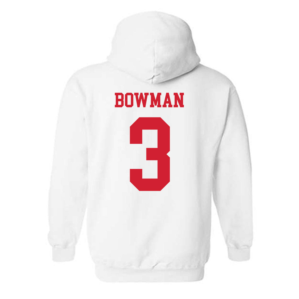 Fresno State - NCAA Women's Soccer : Brooke Bowman - Generic Shersey Hooded Sweatshirt-1