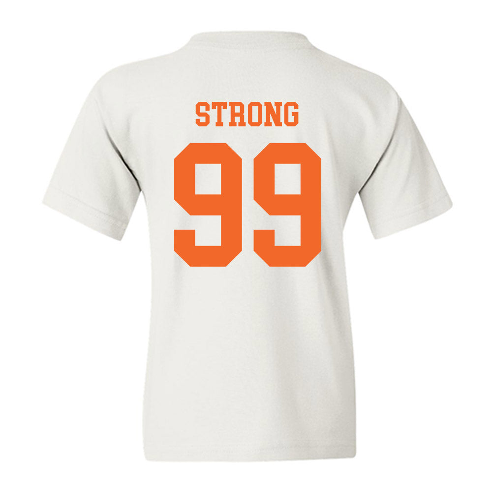 Clemson - NCAA Football : Markus Strong - Classic Shersey Youth T-Shirt-1