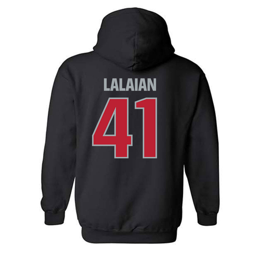 Georgia - NCAA Football : David Lalaian - Classic Shersey Hooded Sweatshirt-1