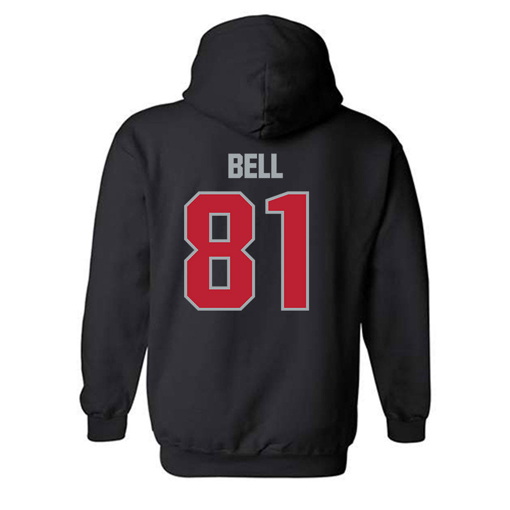 Georgia - NCAA Football : Jeremy Bell - Classic Shersey Hooded Sweatshirt-1