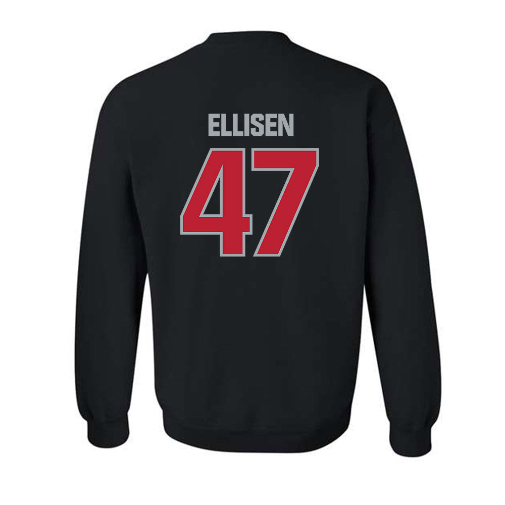 Georgia - NCAA Baseball : Thomas Ellisen - Classic Shersey Crewneck Sweatshirt-1