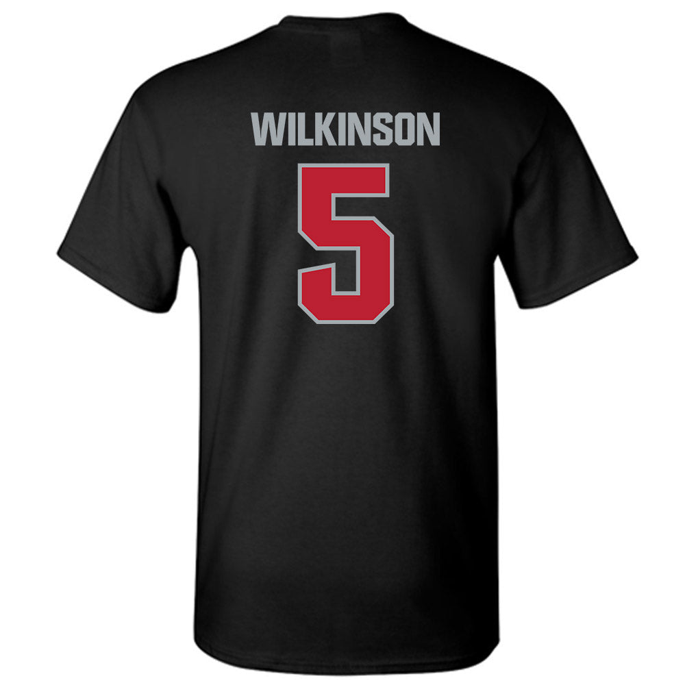Georgia - NCAA Men's Basketball : Jeremiah Wilkinson - Classic Shersey T-Shirt-1