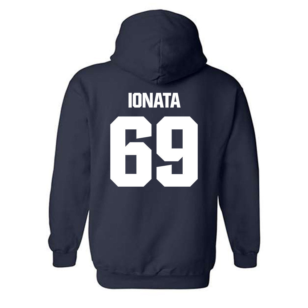 Georgia Tech - NCAA Football : Joseph Ionata - Classic Shersey Hooded Sweatshirt-1