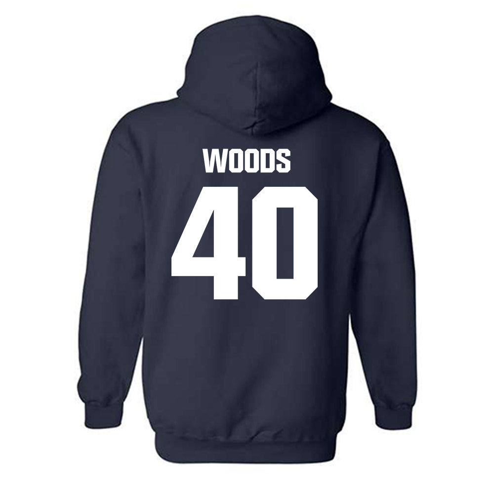 Georgia Tech - NCAA Football : Jordan Woods - Classic Shersey Hooded Sweatshirt-1
