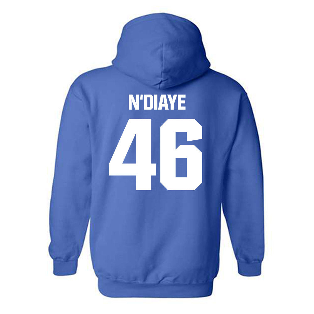 Kentucky - NCAA Men's Basketball : Ousmane N'Diaye - Generic Shersey Hooded Sweatshirt-1