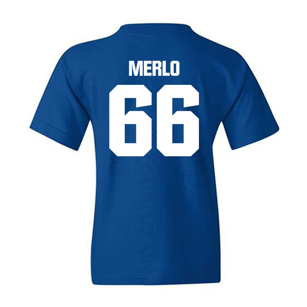 Kentucky - NCAA Football : Tino Merlo - Generic Shersey Youth T-Shirt-1