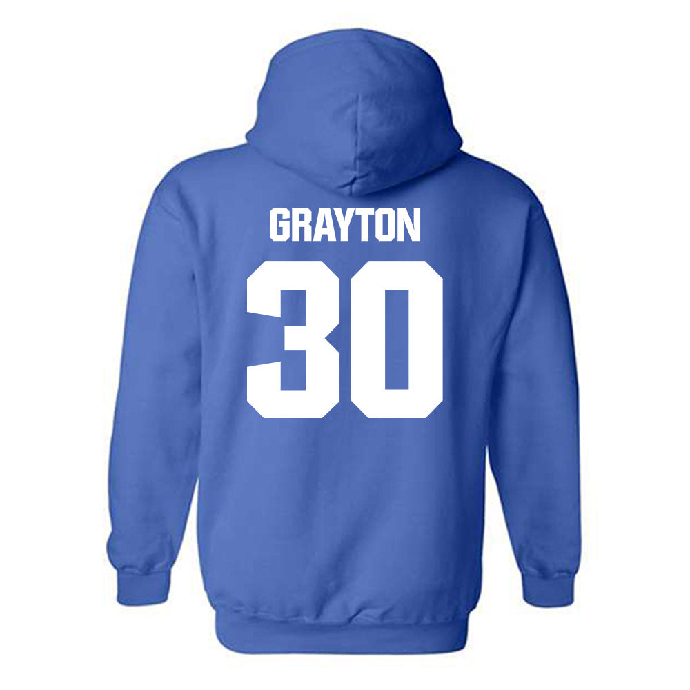 Kentucky - NCAA Football : Grant Grayton - Generic Shersey Hooded Sweatshirt-1