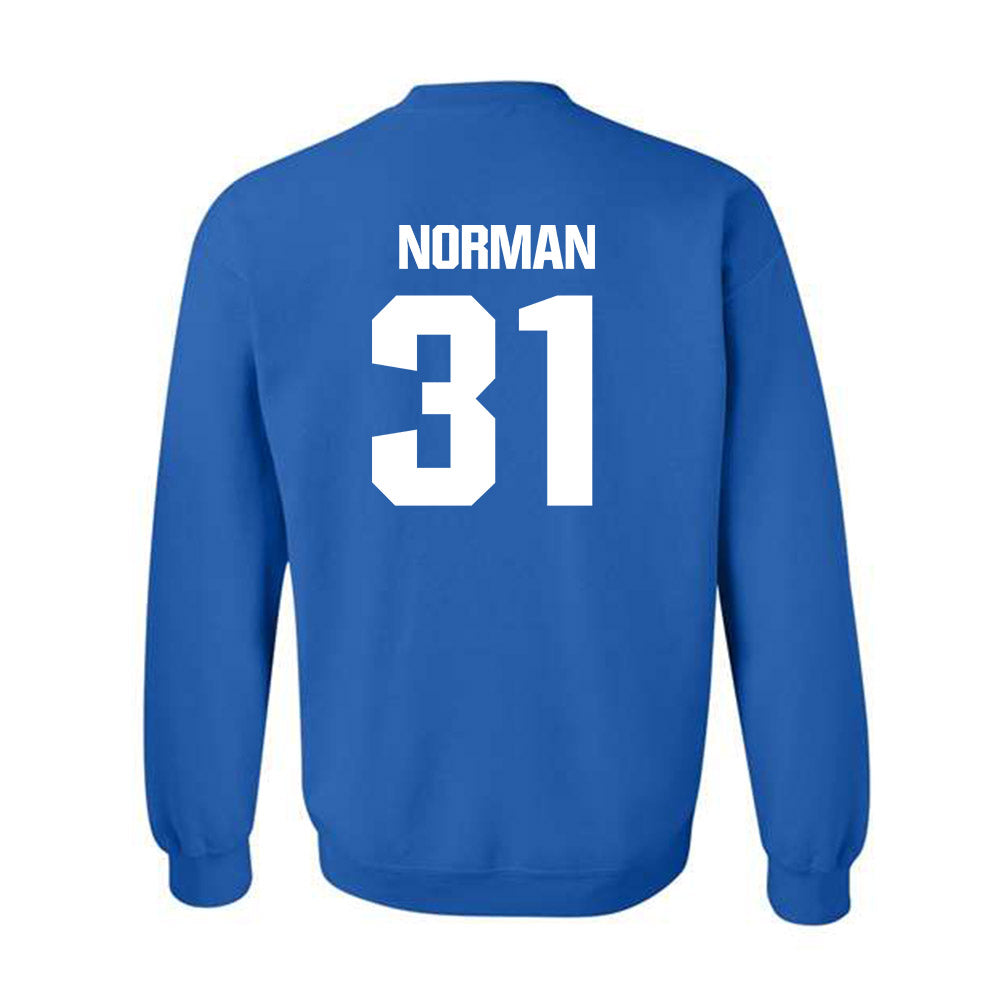 Kentucky - NCAA Football : Quintavion Norman - Generic Shersey Crewneck Sweatshirt-1