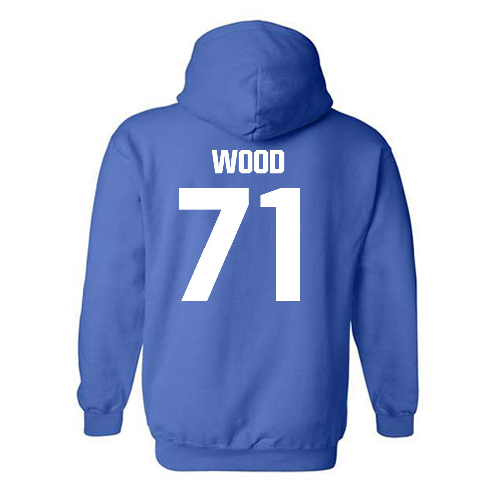 Kentucky - NCAA Football : Malachi Wood - Generic Shersey Hooded Sweatshirt