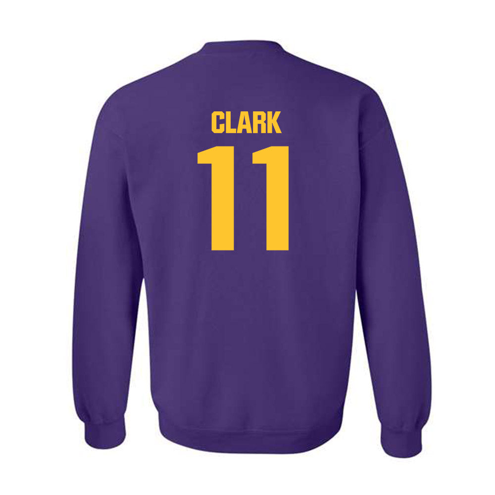 LSU - NCAA Football : Landen Clark - Classic Shersey Crewneck Sweatshirt-1