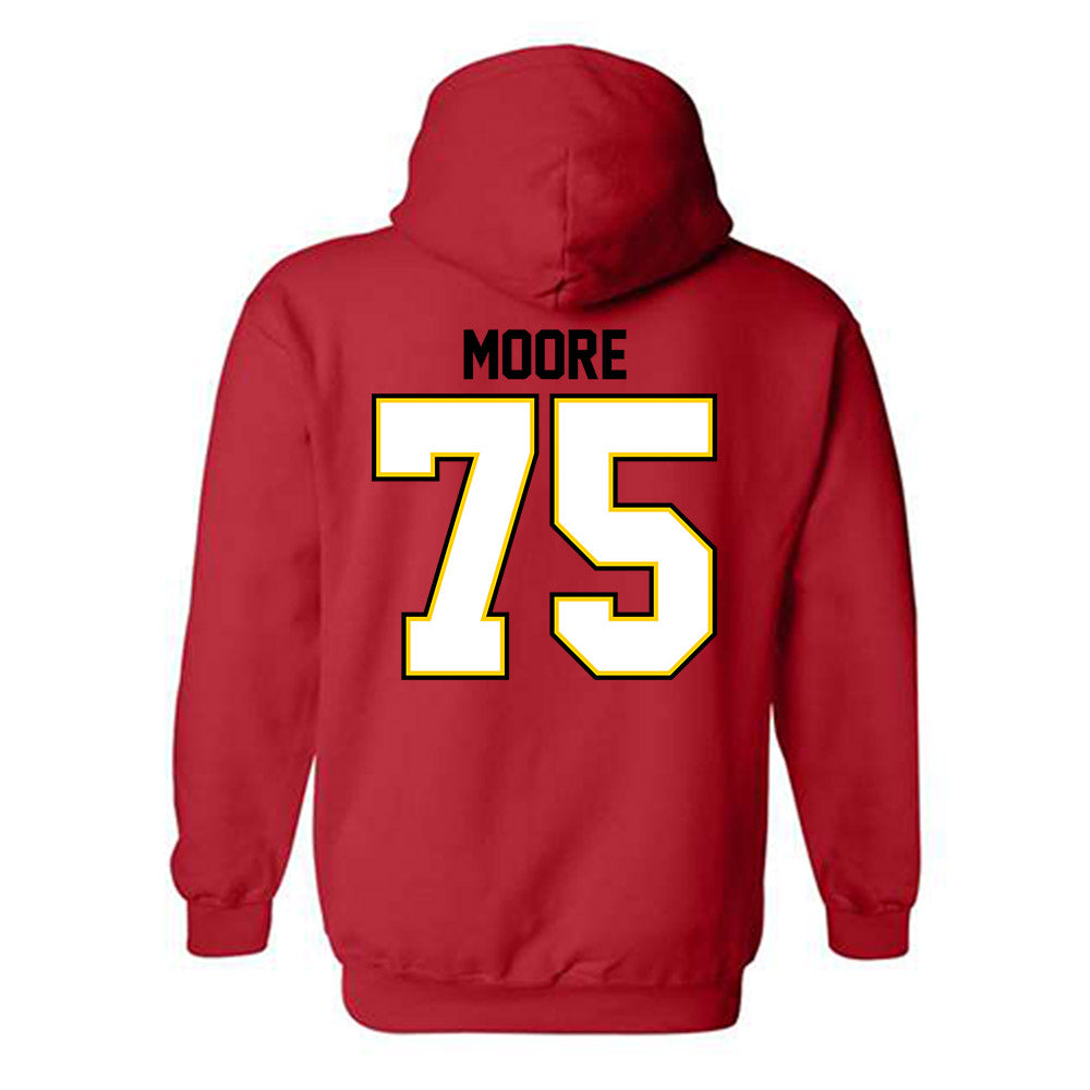 Maryland - NCAA Football : Dayjon Moore - Classic Shersey Hooded Sweatshirt-1