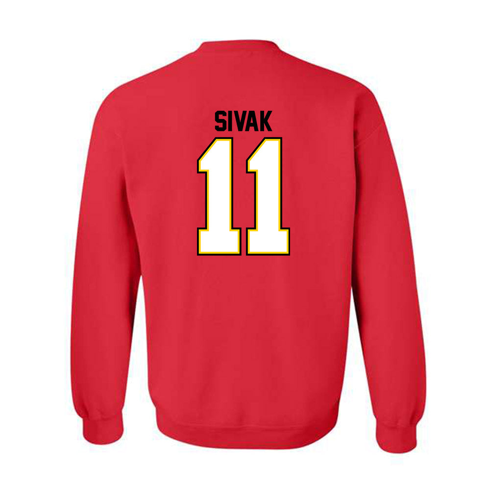 Maryland - NCAA Women's Volleyball : Marlee Sivak - Classic Shersey Crewneck Sweatshirt-1