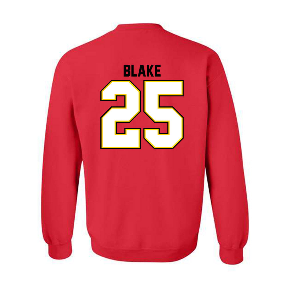 Maryland - Men's Basketball Alumni : Steve Blake - Classic Shersey Crewneck Sweatshirt-1