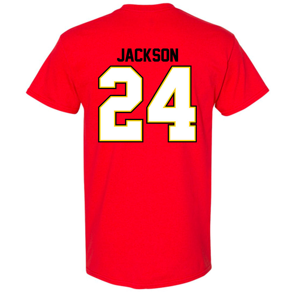 Maryland - NCAA Football : Amari Jackson - Classic Shersey T-Shirt-1