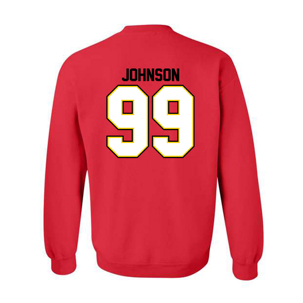 Maryland - undefined : Lavon Johnson - Classic Shersey Crewneck Sweatshirt-1