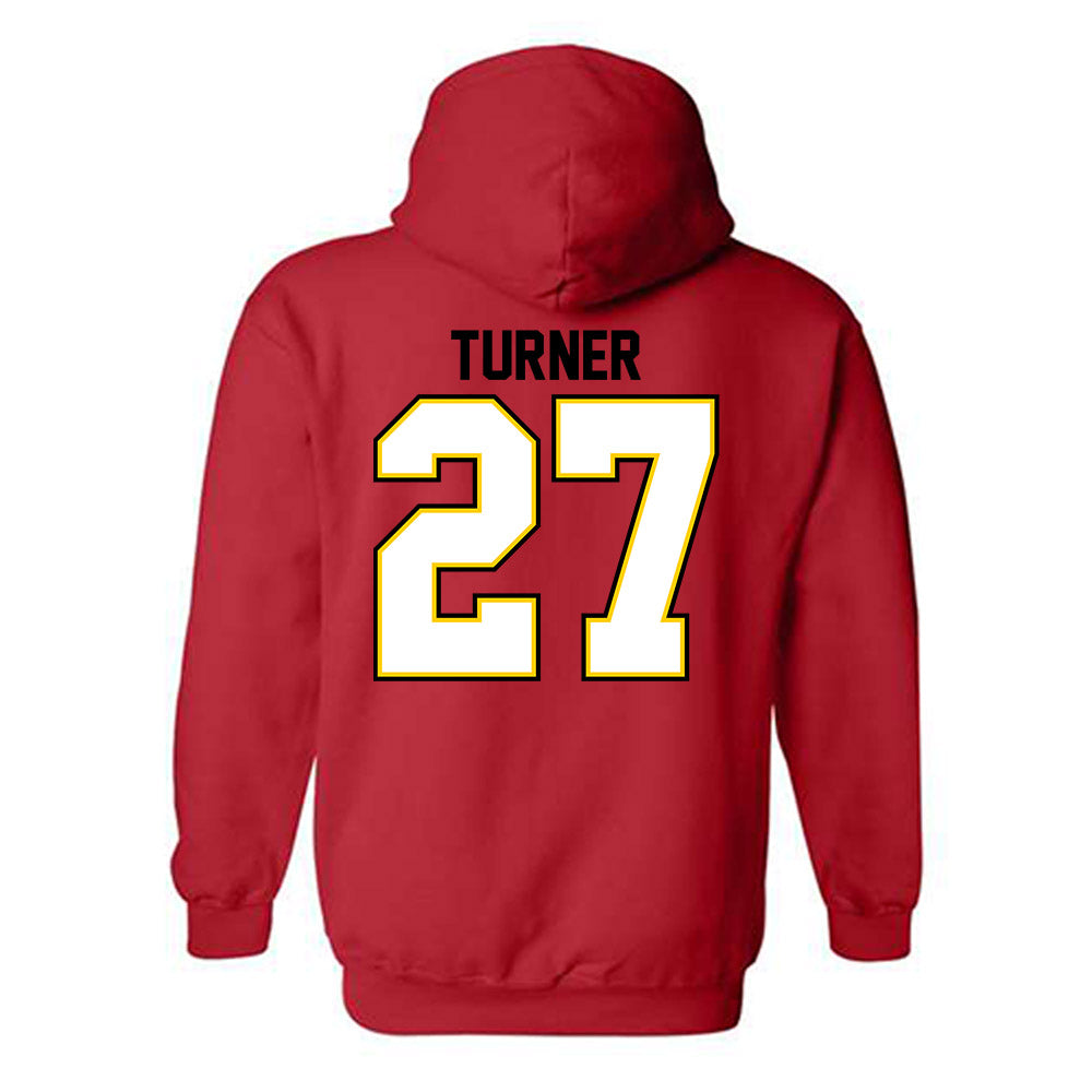 Maryland - NCAA Softball : Logan Turner - Classic Shersey Hooded Sweatshirt-1