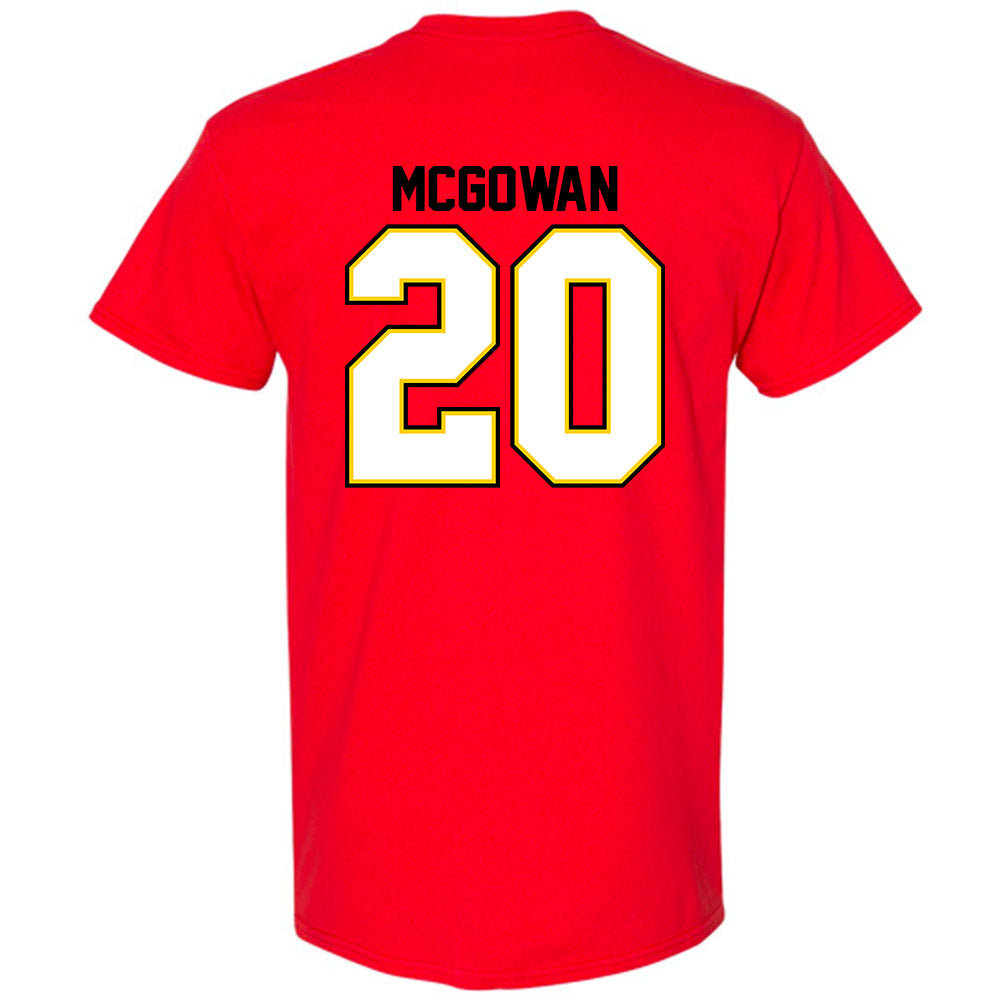 Maryland - NCAA Softball : Anna McGowan - Classic Shersey T-Shirt-1