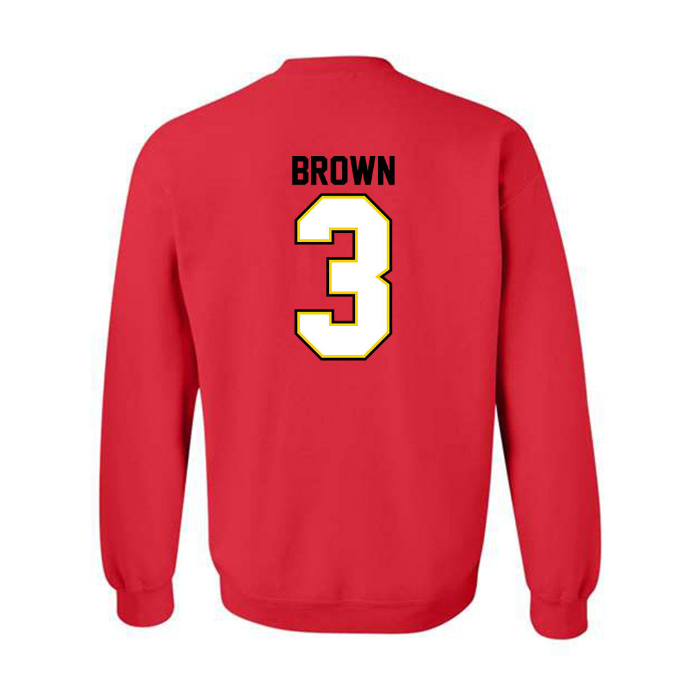 Maryland - NCAA Women's Volleyball : Ava Brown - Classic Shersey Crewneck Sweatshirt-1