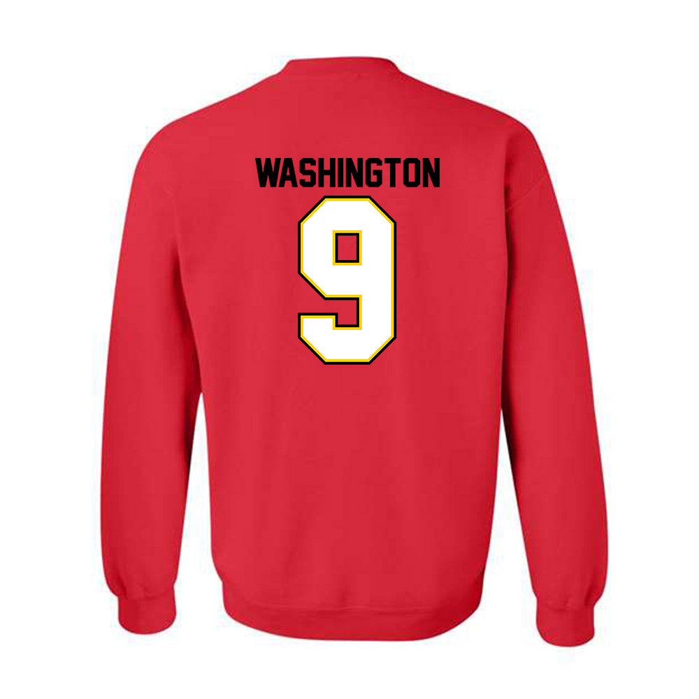 Maryland - NCAA Men's Basketball : Solomon Washington - Classic Shersey Crewneck Sweatshirt-1