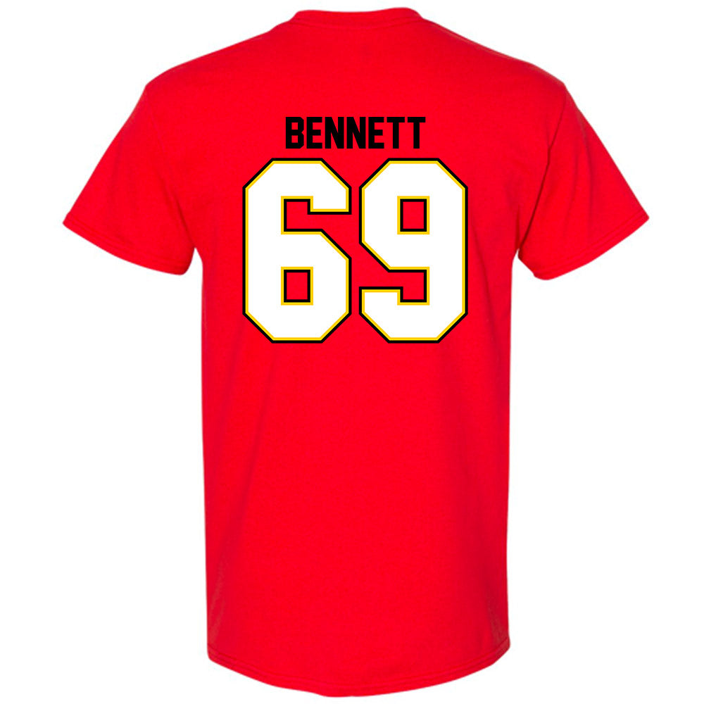 Maryland - NCAA Football : Logan Bennett - T-Shirt