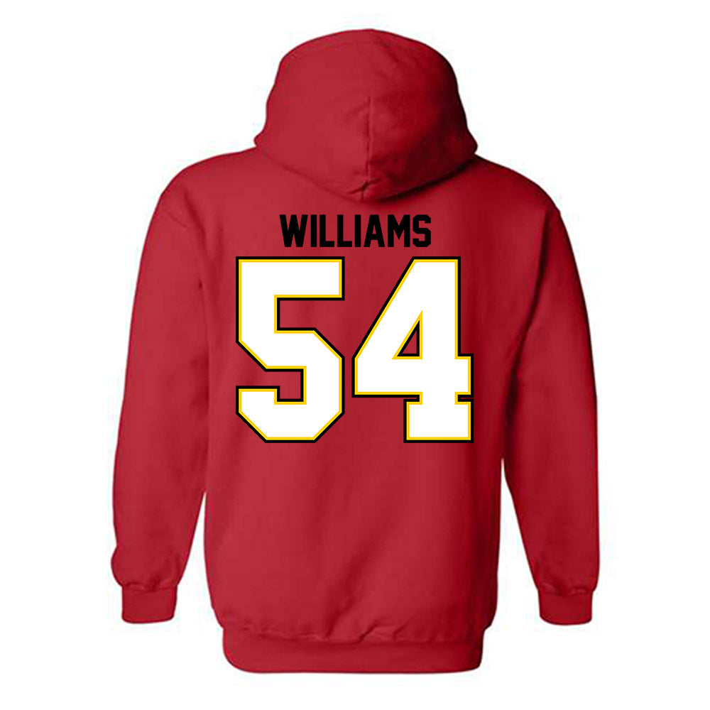 Maryland - NCAA Football : Lamar Williams - Classic Shersey Hooded Sweatshirt-1