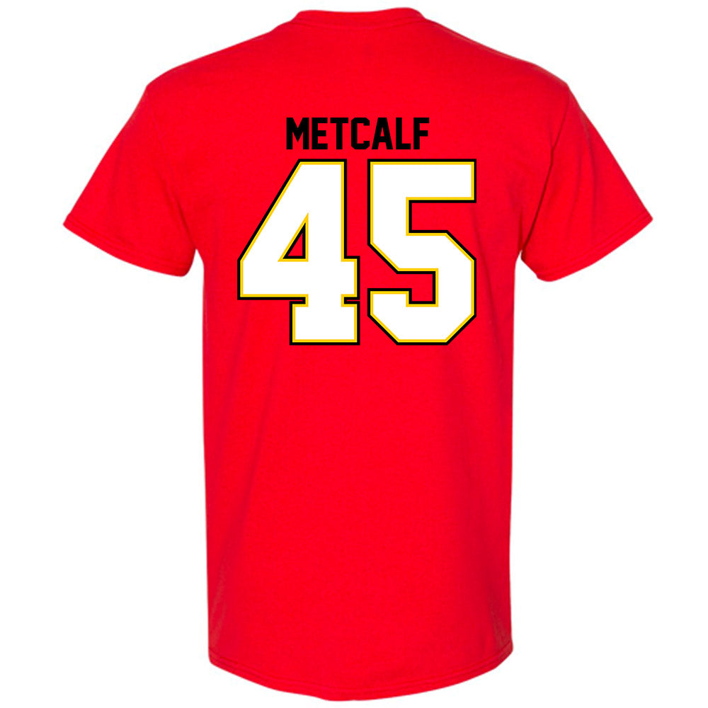 Maryland - NCAA Men's Basketball : Collin Metcalf - Classic Shersey T-Shirt-1