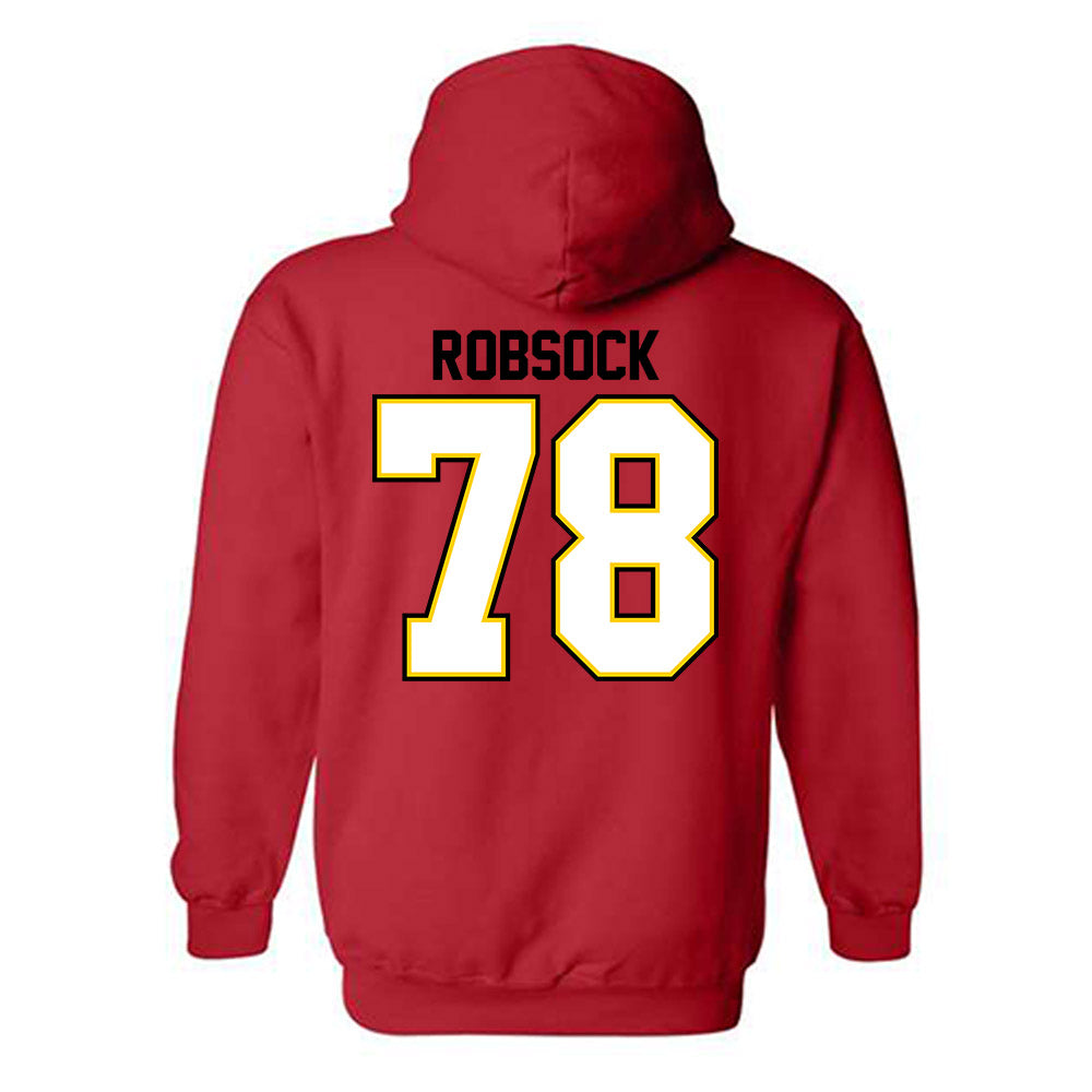Maryland - NCAA Football : Anthony Robsock - Hooded Sweatshirt