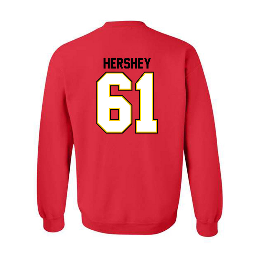 Maryland - NCAA Football : Michael Hershey - Crewneck Sweatshirt