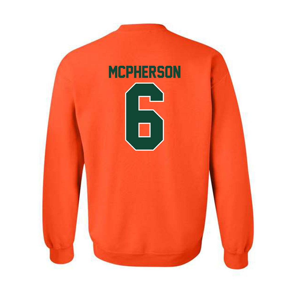 Miami - NCAA Women's Soccer : Jaileah Mcpherson - Classic Shersey Crewneck Sweatshirt-1