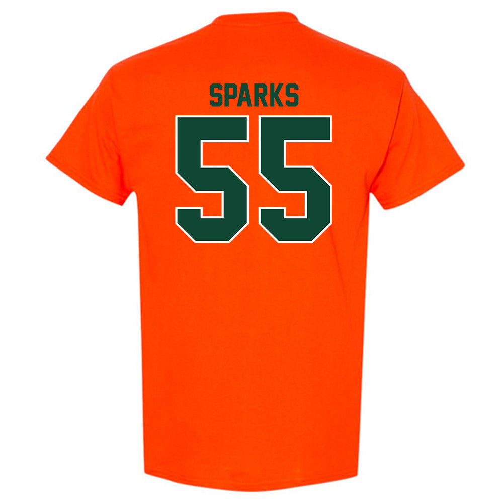 Miami - NCAA Football : JJ Sparks - Classic Shersey T-Shirt-1
