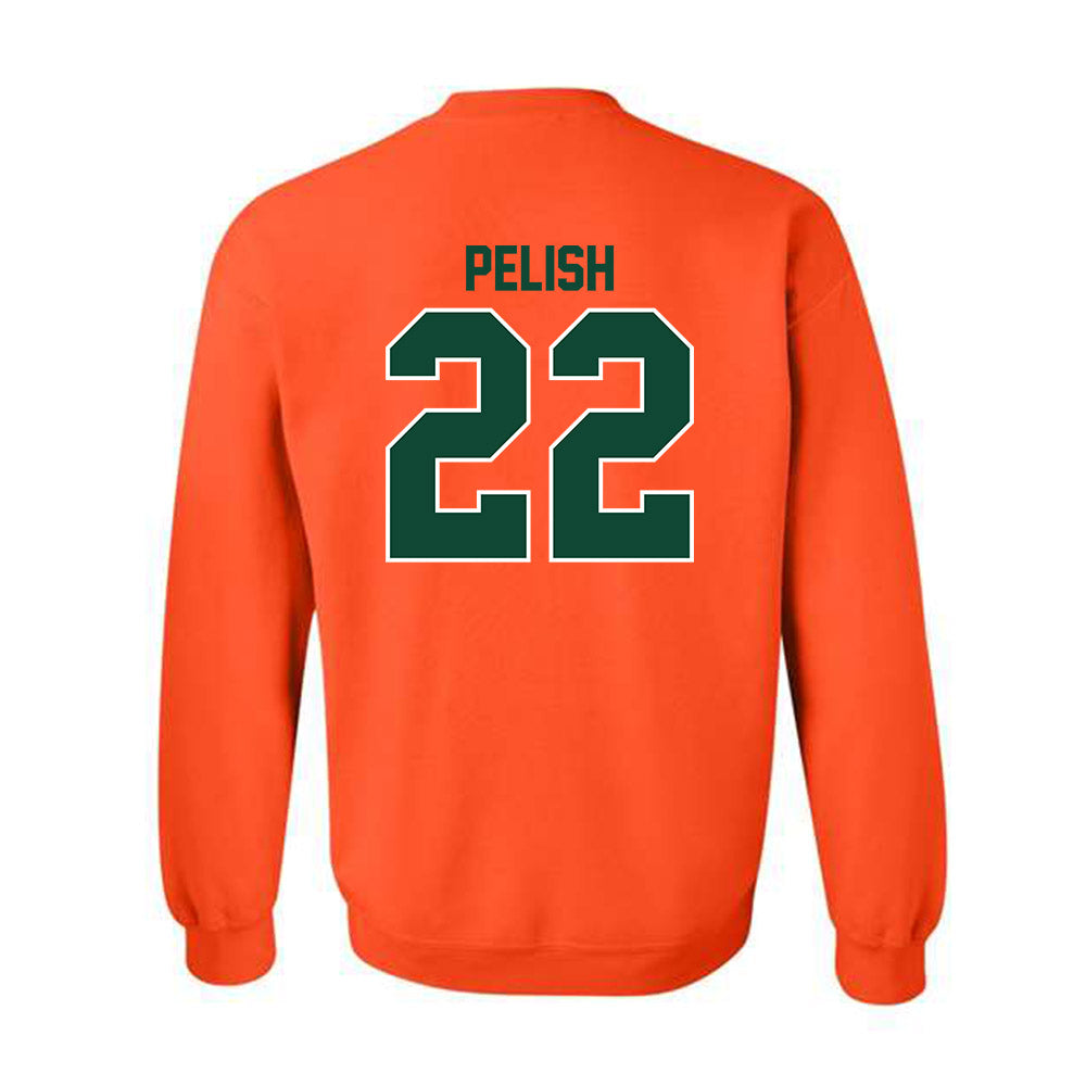 Miami - NCAA Women's Basketball : Simone Pelish - Classic Shersey Crewneck Sweatshirt
