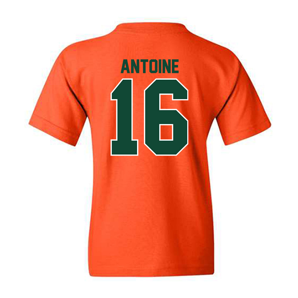 Miami - NCAA Football : Jaboree Antoine - Classic Shersey Youth T-Shirt-1