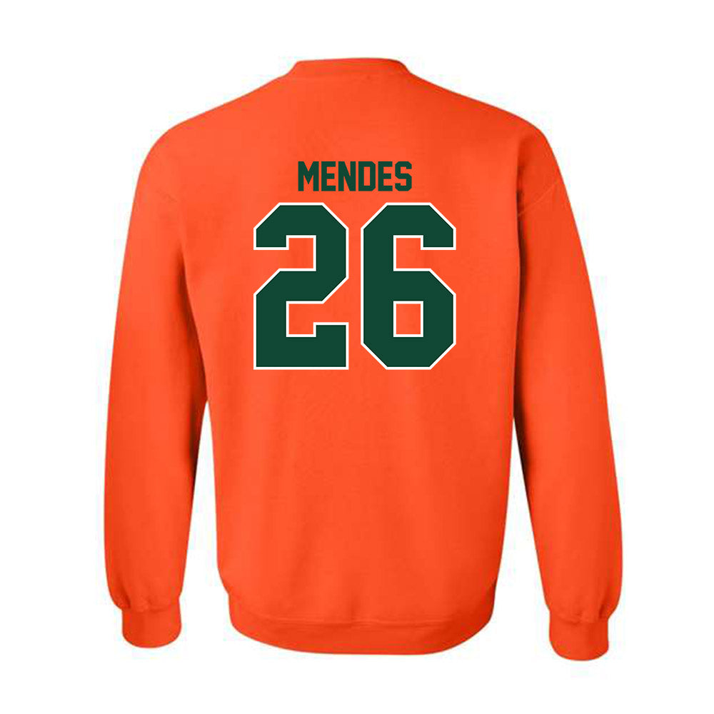 Miami - NCAA Women's Basketball : Dayana Mendes - Classic Shersey Crewneck Sweatshirt-1