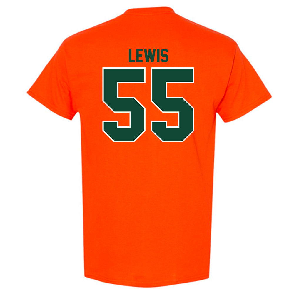 Miami - NCAA Men's Basketball : Acaden Lewis - Classic Shersey T-Shirt-1
