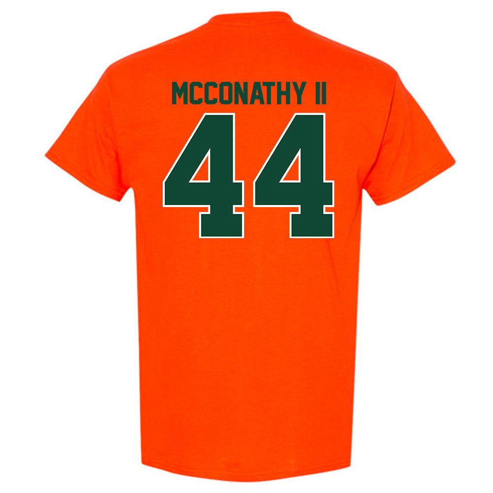 Miami - NCAA Football : Cole McConathy II - Classic Shersey T-Shirt-1