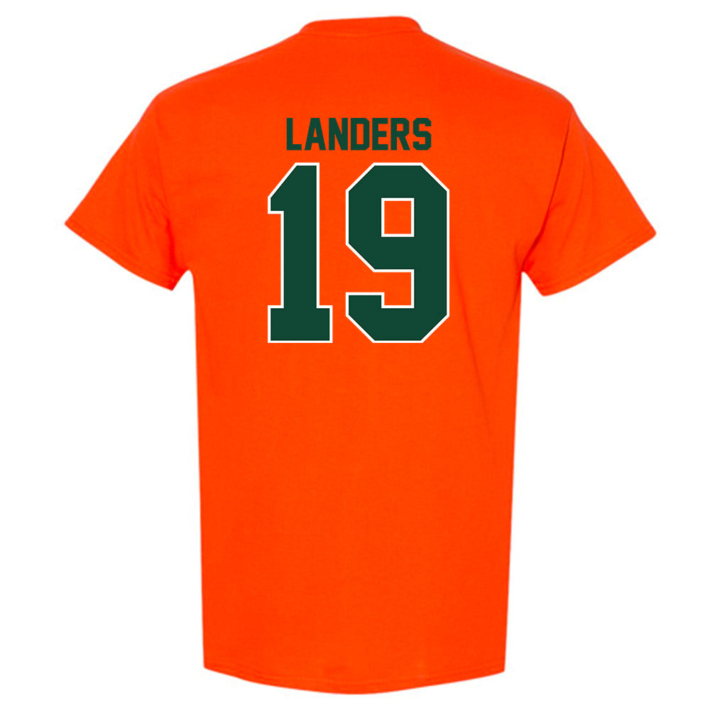 Miami - NCAA Women's Soccer : Maddie Landers - Classic Shersey T-Shirt-1