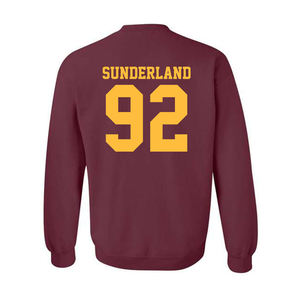 Minnesota - NCAA Football : Beckham Sunderland - Classic Shersey Crewneck Sweatshirt-1