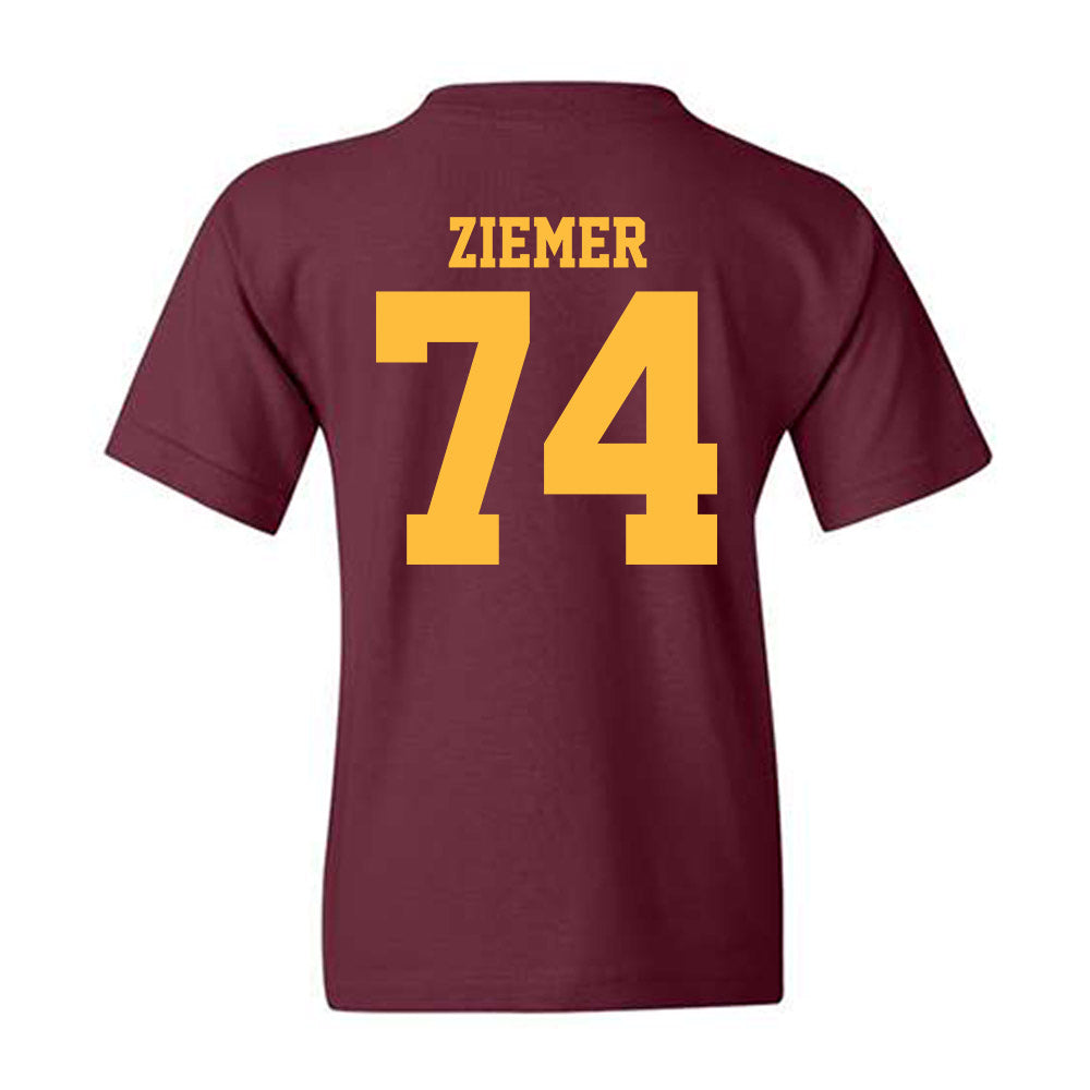 Minnesota - NCAA Men's Ice Hockey : Brodie Ziemer - Classic Shersey Youth T-Shirt-1