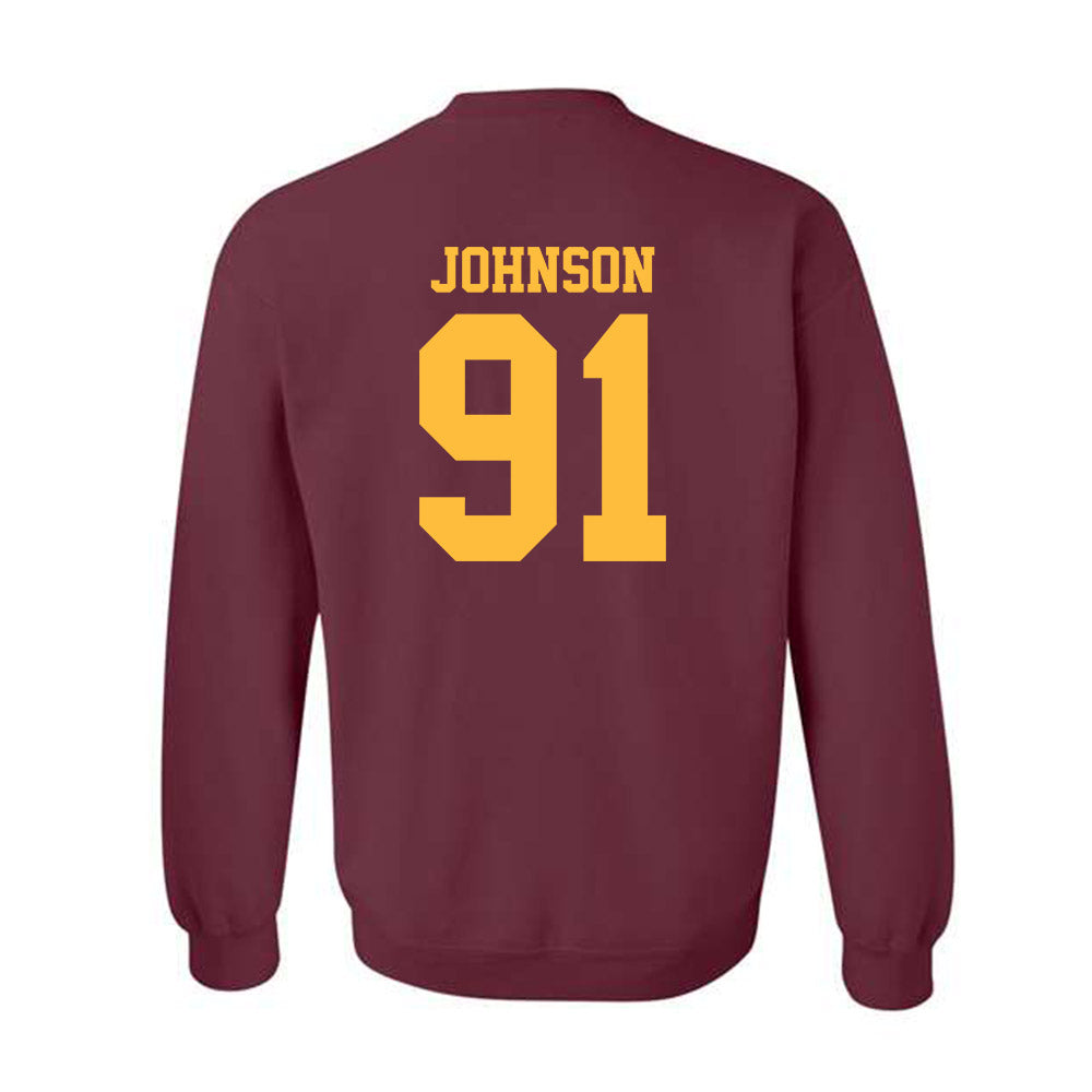 Minnesota - NCAA Football : Howie Johnson - Classic Shersey Crewneck Sweatshirt-1