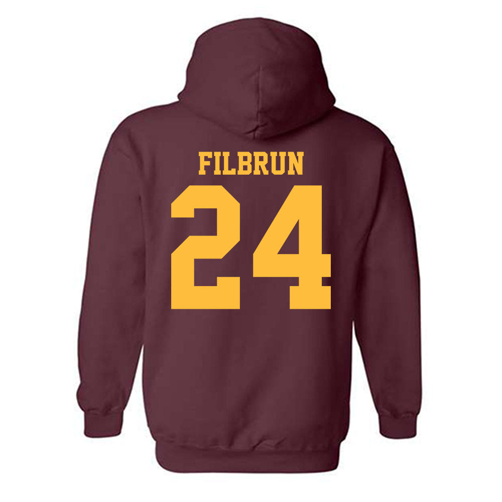Minnesota - NCAA Women's Soccer : Emily Filbrun - Classic Shersey Hooded Sweatshirt-1