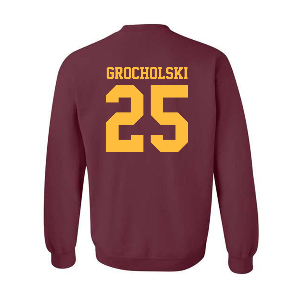 Minnesota - NCAA Women's Basketball : Grace Grocholski - Classic Shersey Crewneck Sweatshirt-1