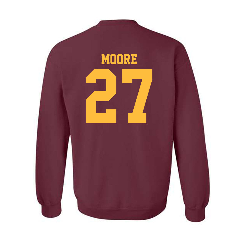 Minnesota - NCAA Men's Ice Hockey : Javon Moore - Classic Shersey Crewneck Sweatshirt-1